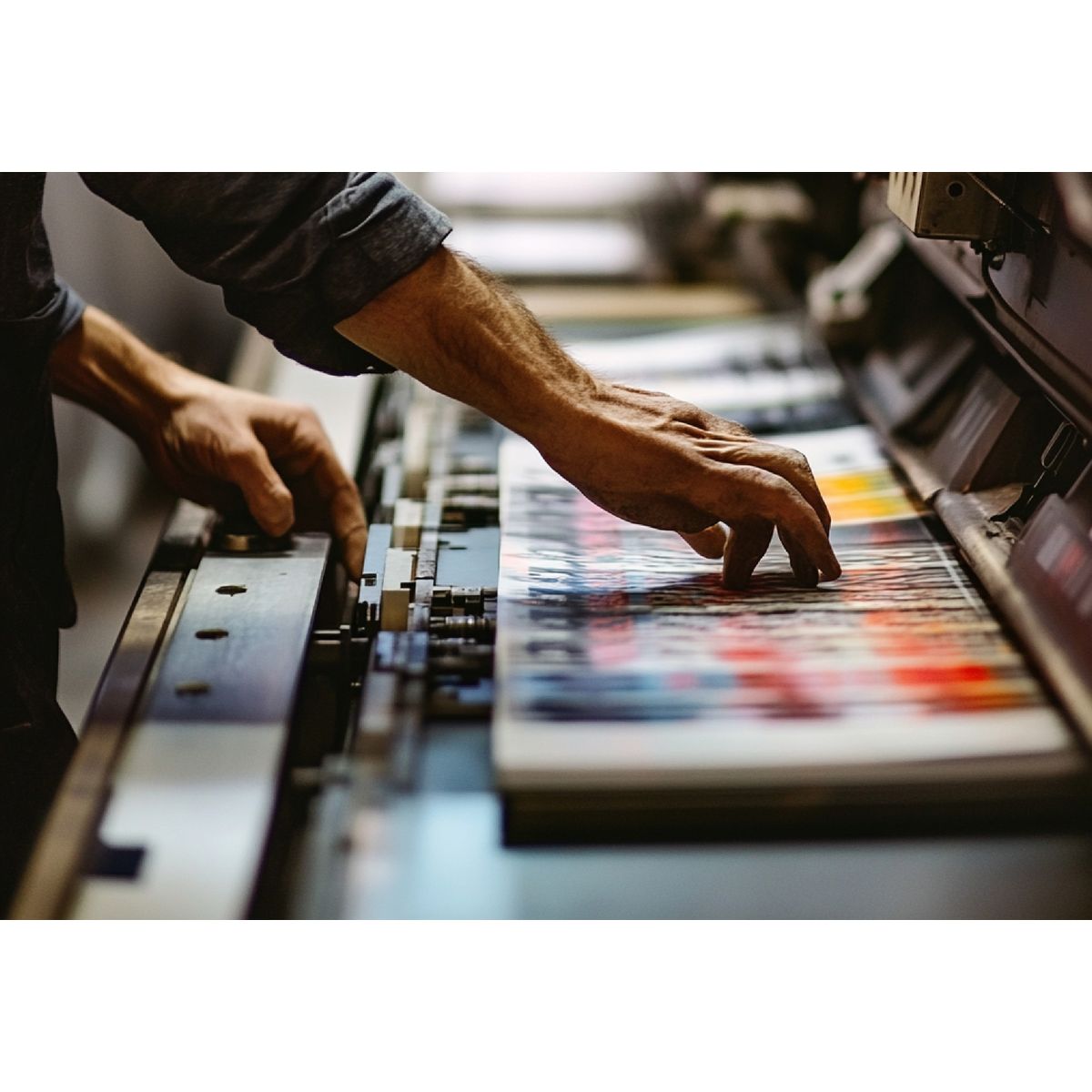 Offsetdruck Druckprozess