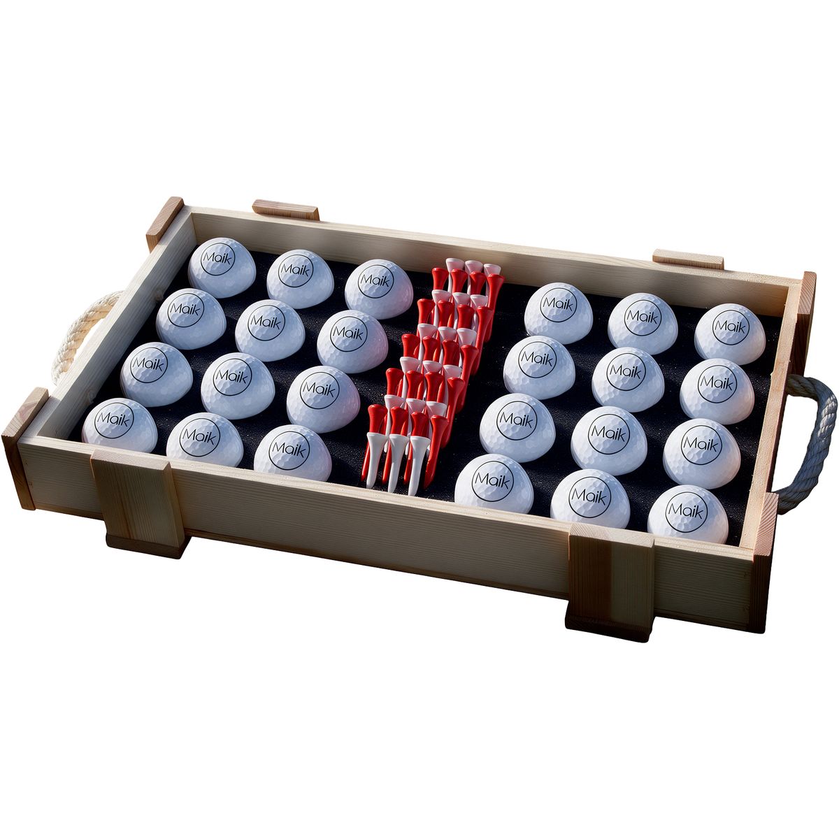 Bild von Produkt Wilson TRIAD Raw - 24 Ball + Tees Weiß