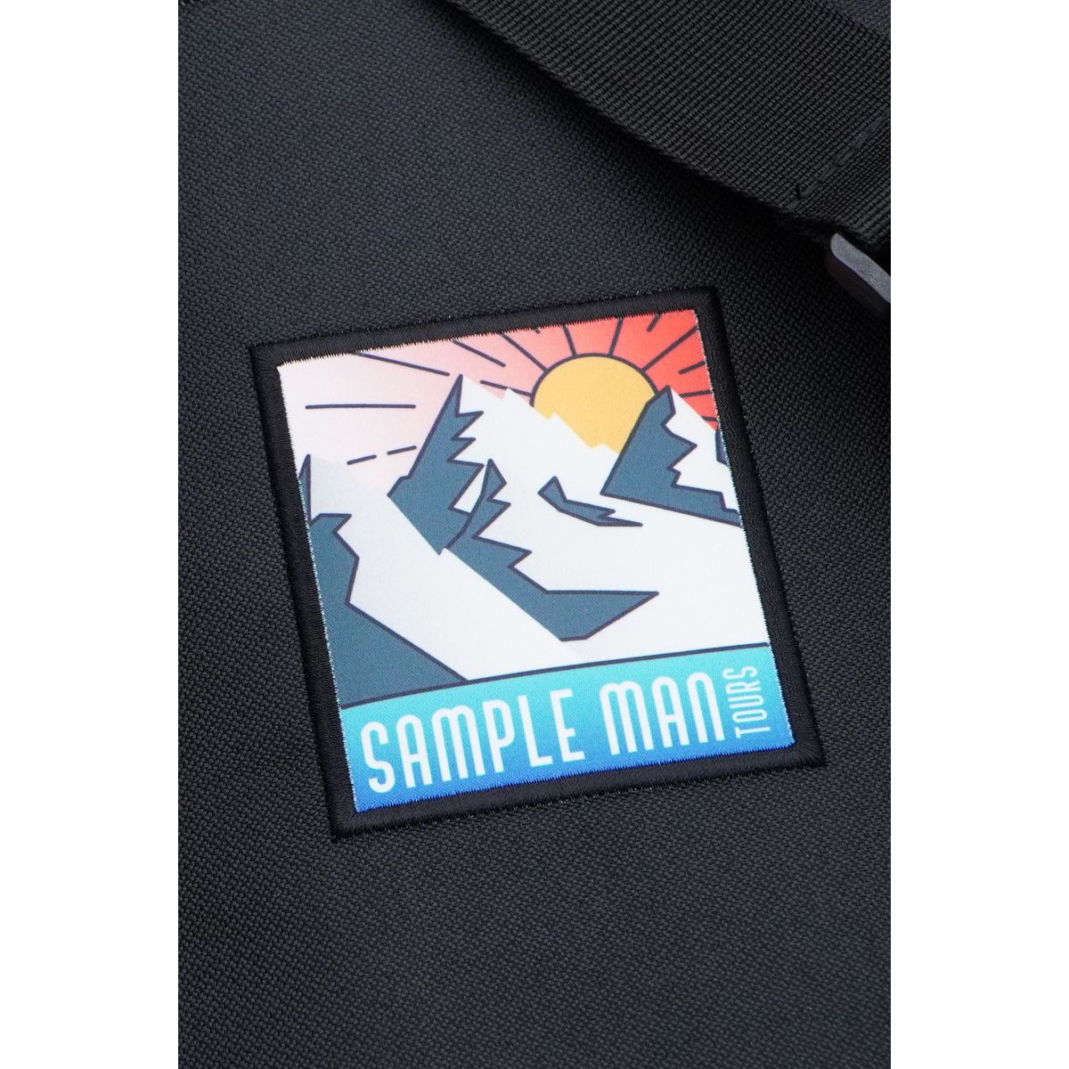 Sublimation Patch Veredelungsbeispiel
