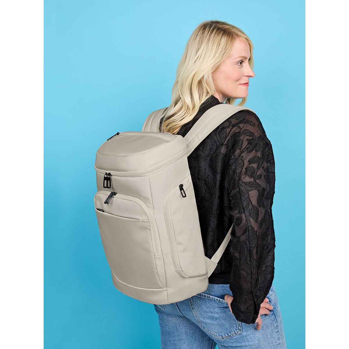 Notebook Backpack Solid Bild