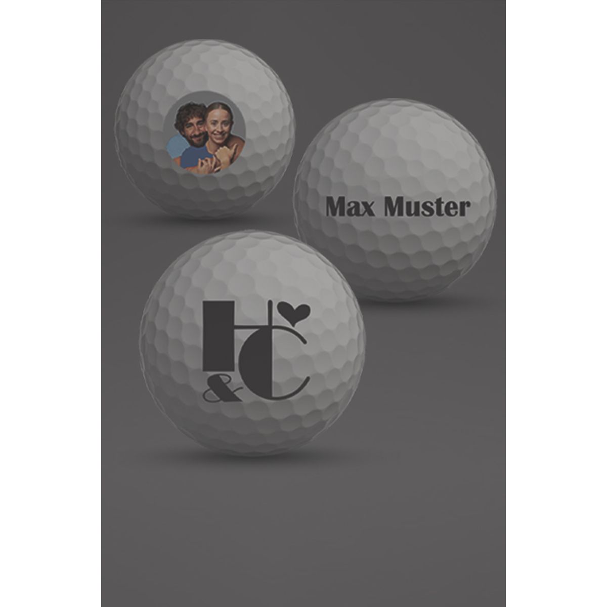 Bedruckte Golfbälle mit Logo – Übersicht der Produkte von golfbaelle.de