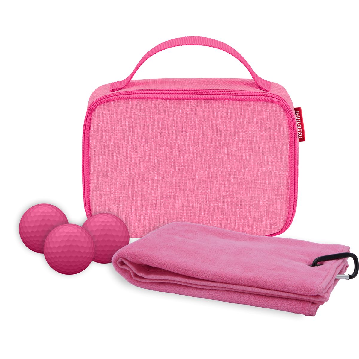 Highlight Bild von Produkt golfbaelle-de thermocase GolfSet twist pink
