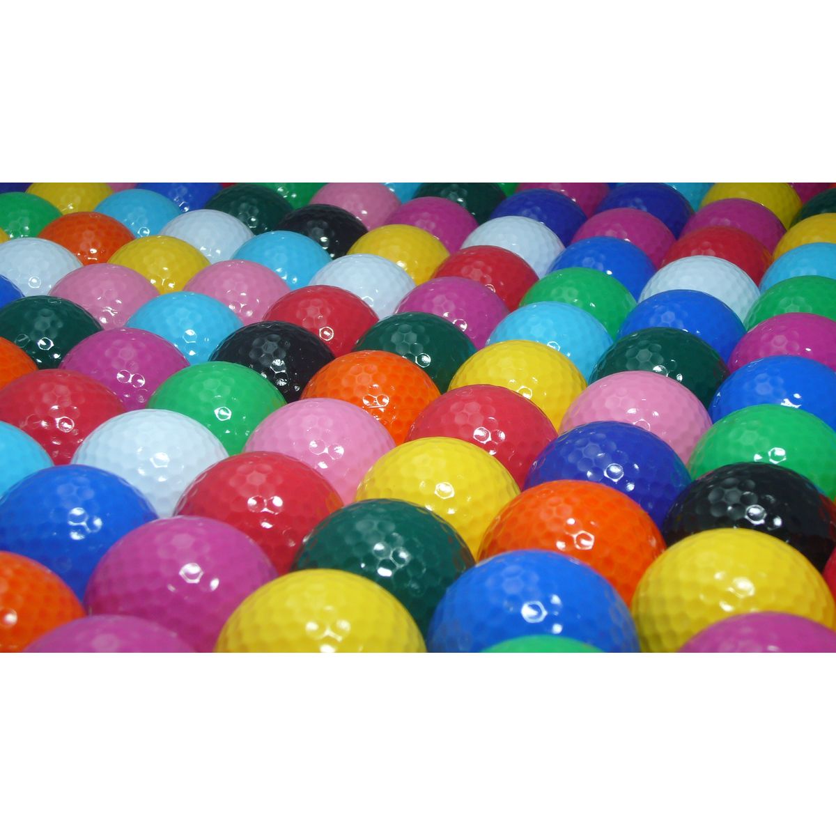 Blanko Golfball Bild