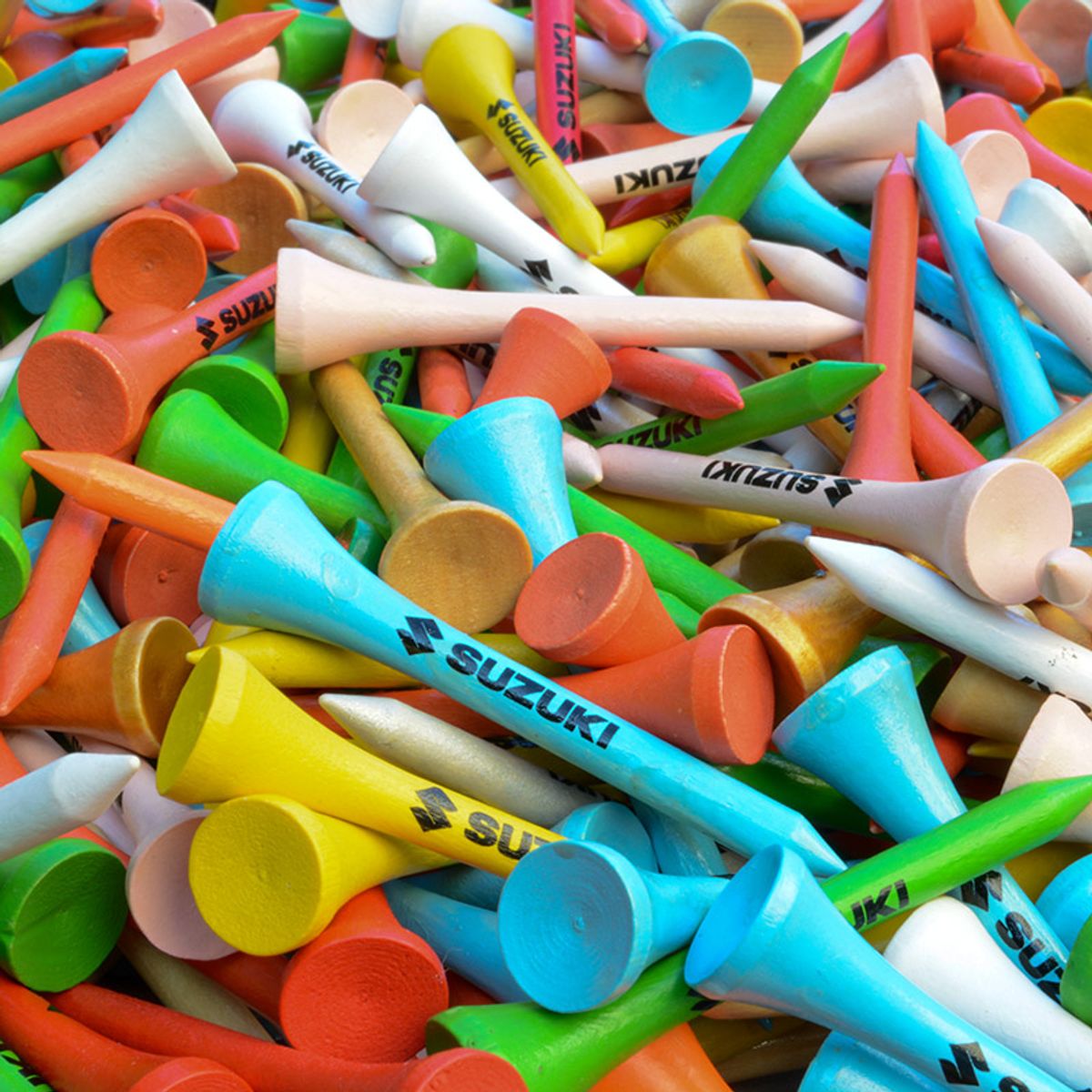 Bedruckte Golftees als Werbeartikel